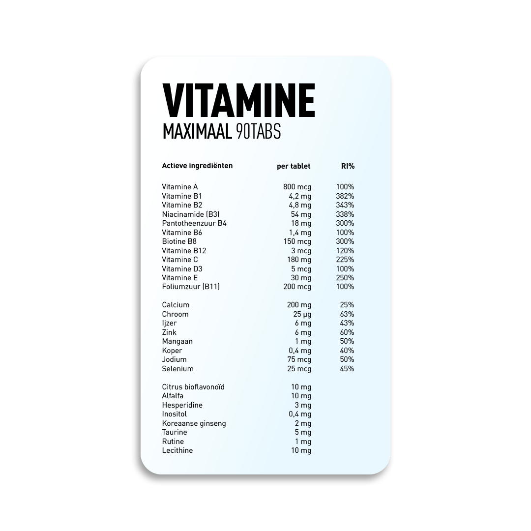 Multivitamine Maximaal - Image 3